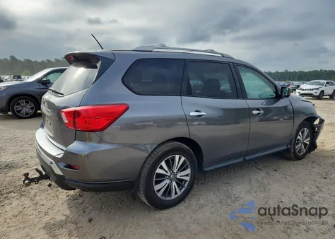 2017 Nissan Pathfinder S из США, поврежденный, VIN 5N1DR2MN7HC636249